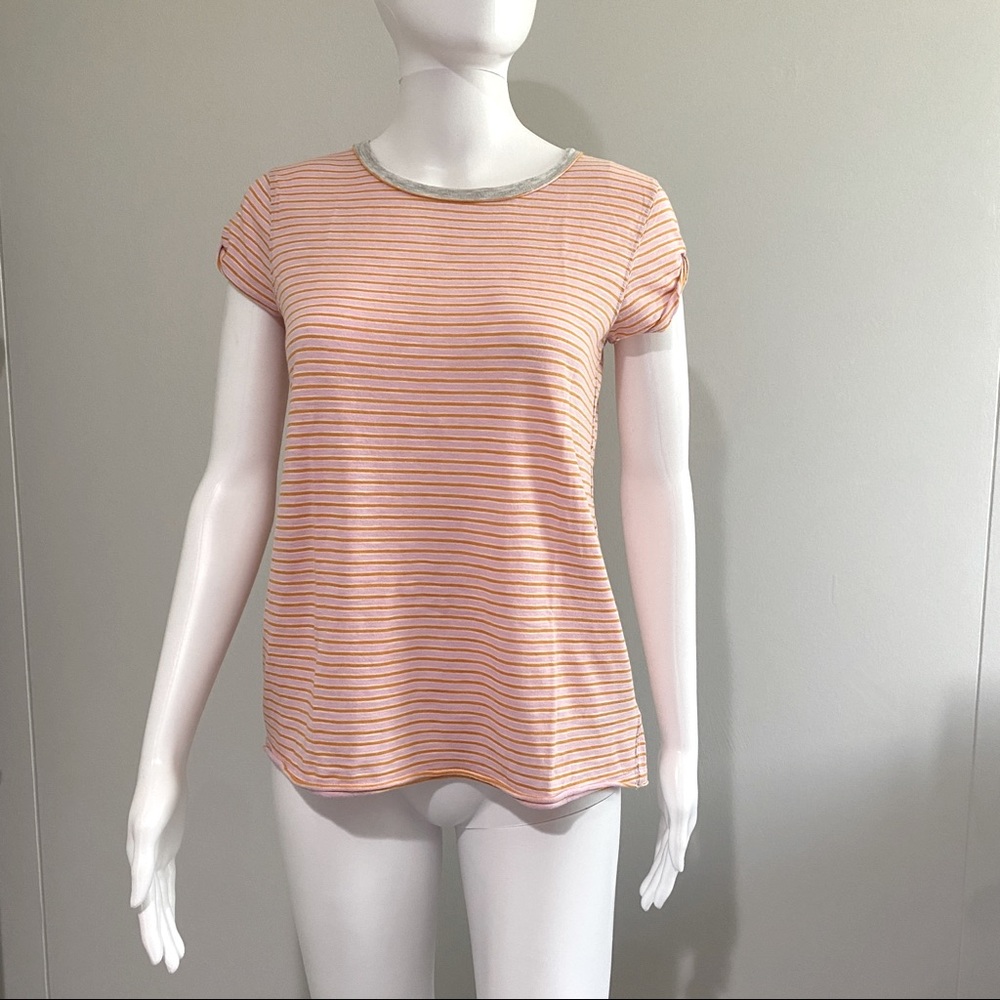 We the Free tshirt Pink Stripes